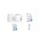 DURABLE expositor A4 vertical en forma de L, acrílico transparente, pack de 2 859619