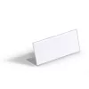DURABLE portanombres de mesa en forma de L 61x150 mm acrílico transparente, pack de 10 805419