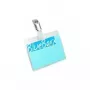 DURABLE Portanombres con clip, 60x90mm, transparente, pack de 5 (861219)