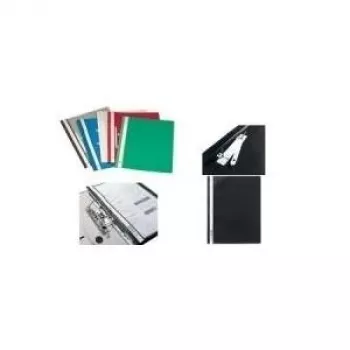 DURABLE carpeta de informes A4 transparente polipropileno con pinza, 30 hojas 258002