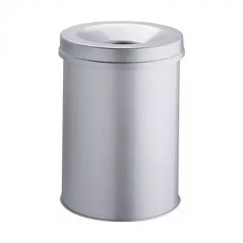DURABLE Safe Papelera redonda 30 litros gris