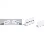 DURABLE SHERPA® Expositor de mesa en L, acrílico, 61x210 mm, horizontal, transparente, pack de 10 803119