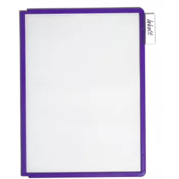 DURABLE SHERPA PANEL A4 panel de exposición 560644, pack de 5