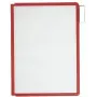 DURABLE SHERPA PANEL A4 panel de visualización, pack de 5, marco negro 560603