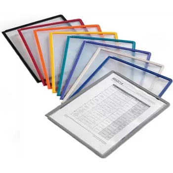 DURABLE SHERPA PANEL A4 Panel expositor, verde, 5 unidades (560605)