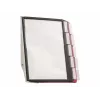 DURABLE SHERPA® WALL 10 Sistema de paneles de pared para exposición, A4, 10 paneles, gris 563100