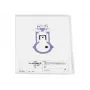 DURABLE STANDARD fundas de documentos A4 de polipropileno, apertura superior y lateral, pack de 100, transparente 233719