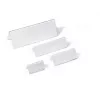 DURABLE Portanombres de mesa expositor A4 105/210x297 mm acrílico transparente 10 uds. 803519