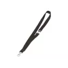 DURABLE Textil-Lanyard 20 con mosquetón, negro, pack de 10 (813701)
