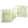 DURABLE Portafolletos informativo de tres partes 210x105 mm, transparente, pack de 10 (214219)