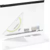 DURABLE ZIP BAG A5 Funda transparente para documentos con cremallera, pack de 5 248001