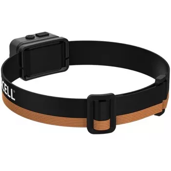 Duracell DH700R linterna frontal LED recargable, 700 lúmenes, sensor de movimiento, IPX4, negro/naranja