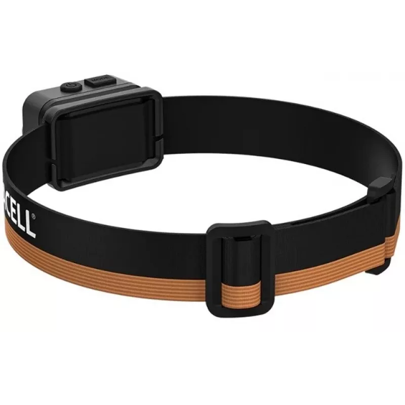 Duracell DH700R linterna frontal LED recargable, 700 lúmenes, sensor de movimiento, IPX4, negro/naranja