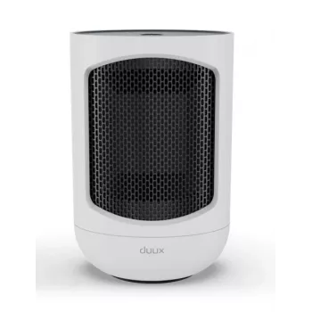 Duux Zone calefactor cerámico personal DXCH43, 600/900/1500 W, mando a distancia, oscilación 80°, blanco