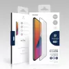 Dux Ducis Protector de Pantalla Cristal Templado 9D para OnePlus 10T / OnePlus Ace Pro 9H con Marco Negro