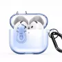 Dux Ducis Funda PC+TPU con gancho para Apple AirPods 4 Serie PECL Azul