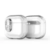 Dux Ducis Funda PECL Series PC+TPU con gancho para Apple AirPods 4 Clear