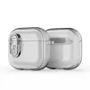 Dux Ducis Apple AirPods 4 PECL Series funda PC+TPU con gancho gris