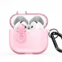 Dux Ducis Funda PC+TPU con Gancho Serie PECL para Apple AirPods 4 Rosa