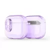 Dux Ducis Apple AirPods 4 funda serie PECL de PC+TPU con gancho morada
