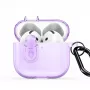 Dux Ducis Apple AirPods 4 funda serie PECL de PC+TPU con gancho morada
