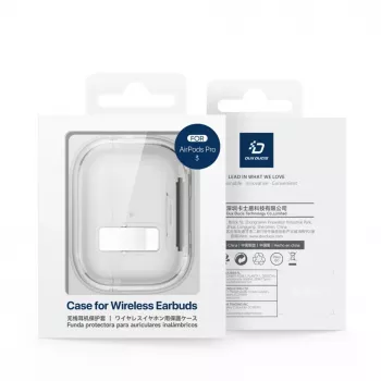 Dux Ducis Funda PC+TPU para Apple AirPods Pro 3 transparente