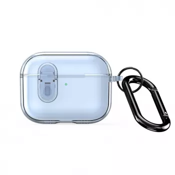 Dux Ducis Apple AirPods Pro 3 Funda PECL Series PC+TPU con Gancho Azul
