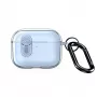 Dux Ducis Apple AirPods Pro 3 Funda PECL Series PC+TPU con Gancho Azul