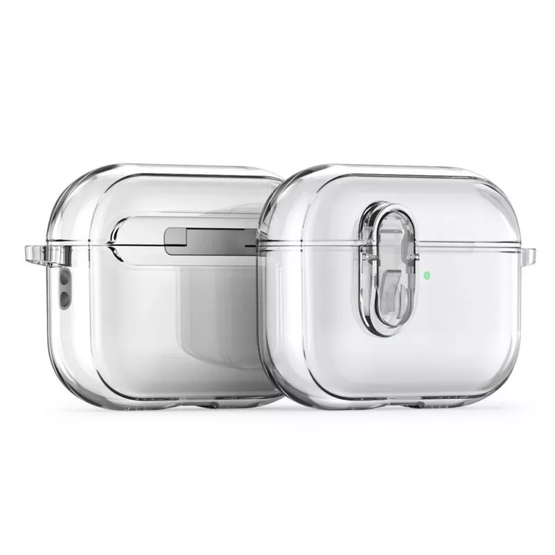 Dux Ducis Apple AirPods Pro 3 Funda PECL Series PC+TPU con gancho transparente