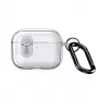Dux Ducis Apple AirPods Pro 3 Funda PECL Series PC+TPU con gancho transparente