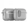 Dux Ducis Funda PECL Series PC+TPU con gancho para Apple AirPods Pro 3 gris