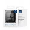 Dux Ducis Apple AirPods Pro 3 Funda PC+TPU Serie PECQ con gancho Negra