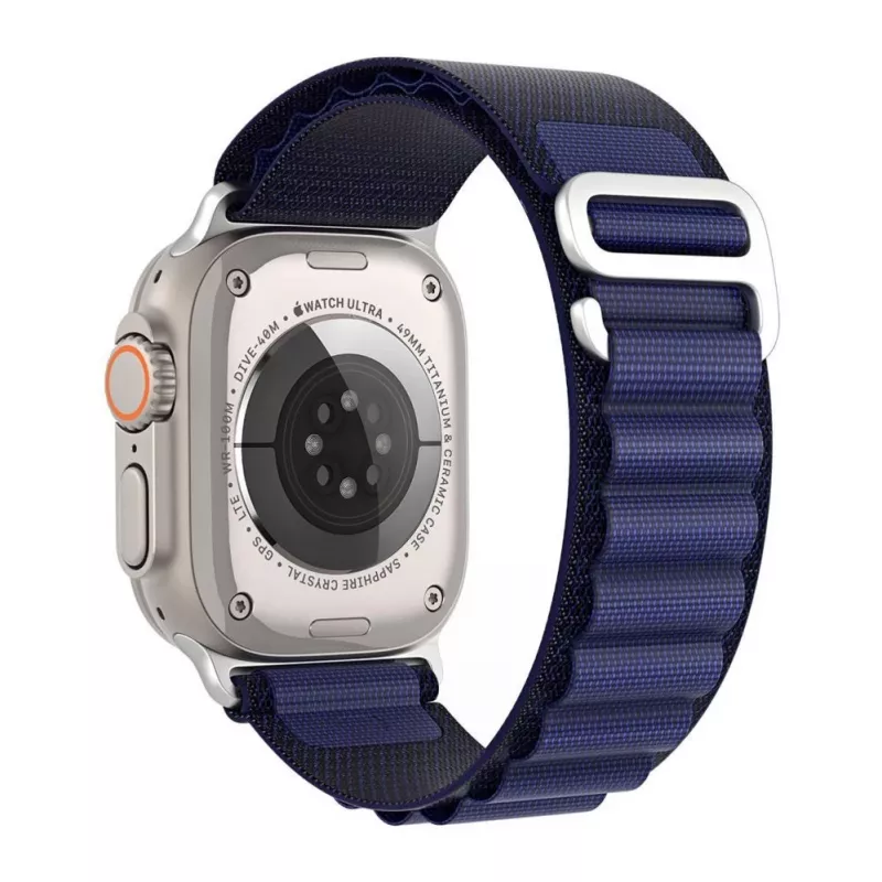 Dux Ducis Apple Buckle Sport Band para Apple Watch 42/44/45/46/49MM Navy