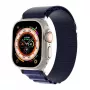 Dux Ducis Apple Buckle Sport Band para Apple Watch 42/44/45/46/49MM Navy