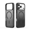 Dux Ducis Apple iPhone 17 Pro funda YIND PC+TPU con MagSafe negra