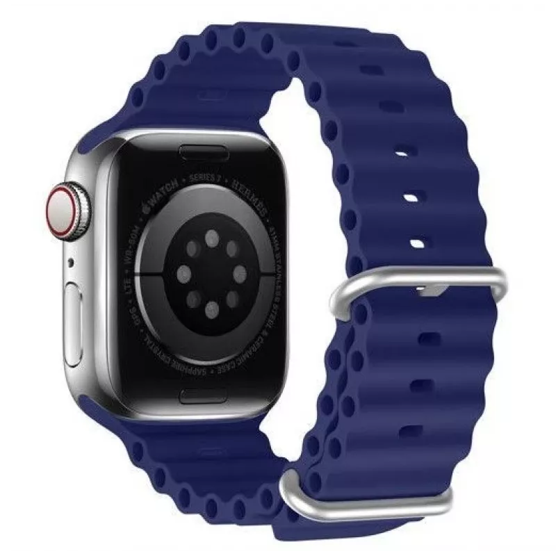 Dux Ducis Correa de Silicona Apple para Apple Watch 38/40/41/42mm Azul Marino