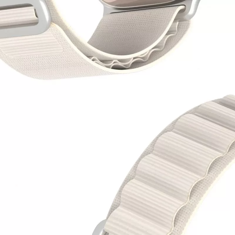 Correa con hebilla deportiva Dux Ducis Apple para Apple Watch 42/44/45/46/49mm starlight