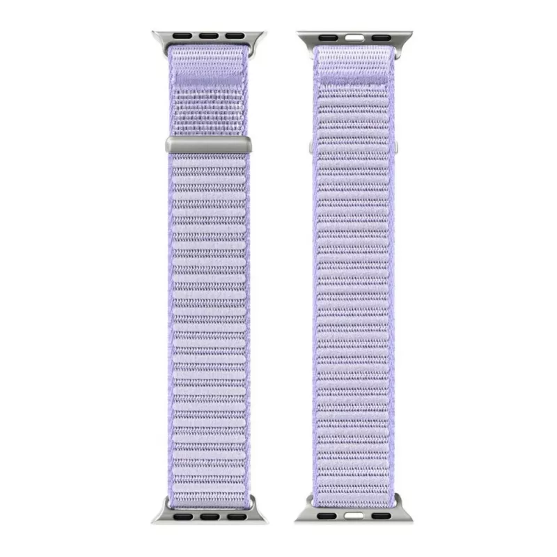 Correa de muñeca de nailon trenzado Dux Ducis YE para Apple Watch 38/40/41/42MM morada