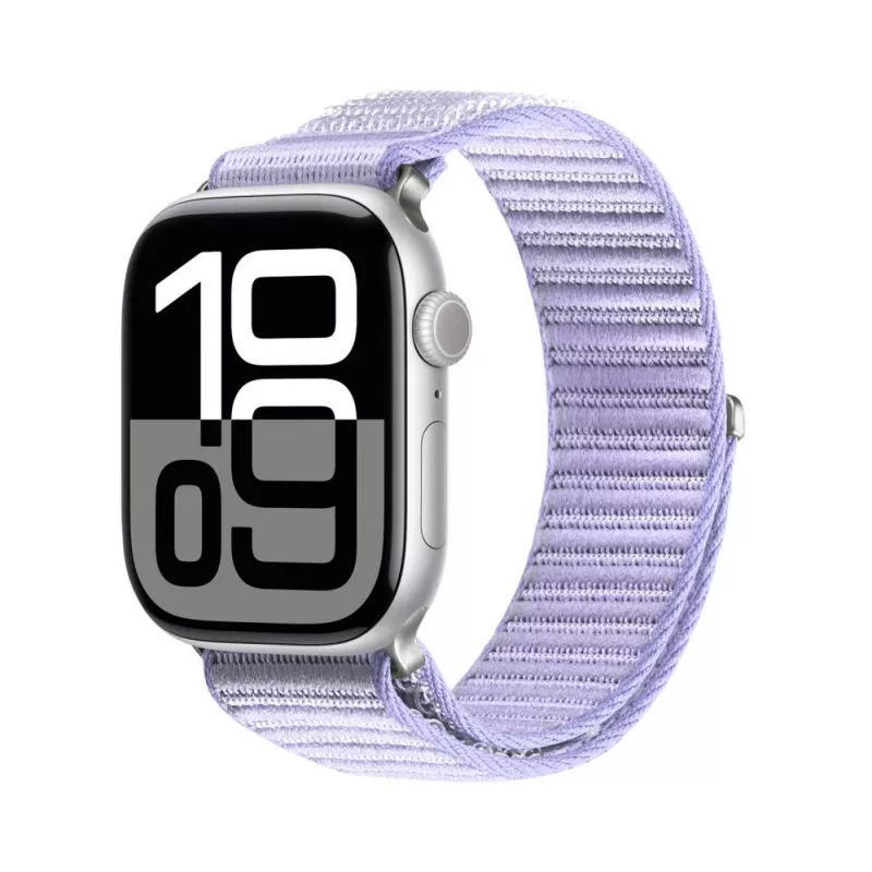 Correa de muñeca de nailon trenzado Dux Ducis YE para Apple Watch 38/40/41/42MM morada
