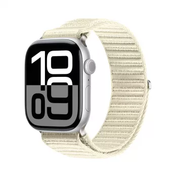 Dux Ducis Apple Watch 38/40/41/42mm Correa de muñeca YE Nylon Trenzada Starlight