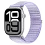 Dux Ducis Correa de muñeca YE Nylon Braided Loop para Apple Watch 42/44/45/46/49mm morada