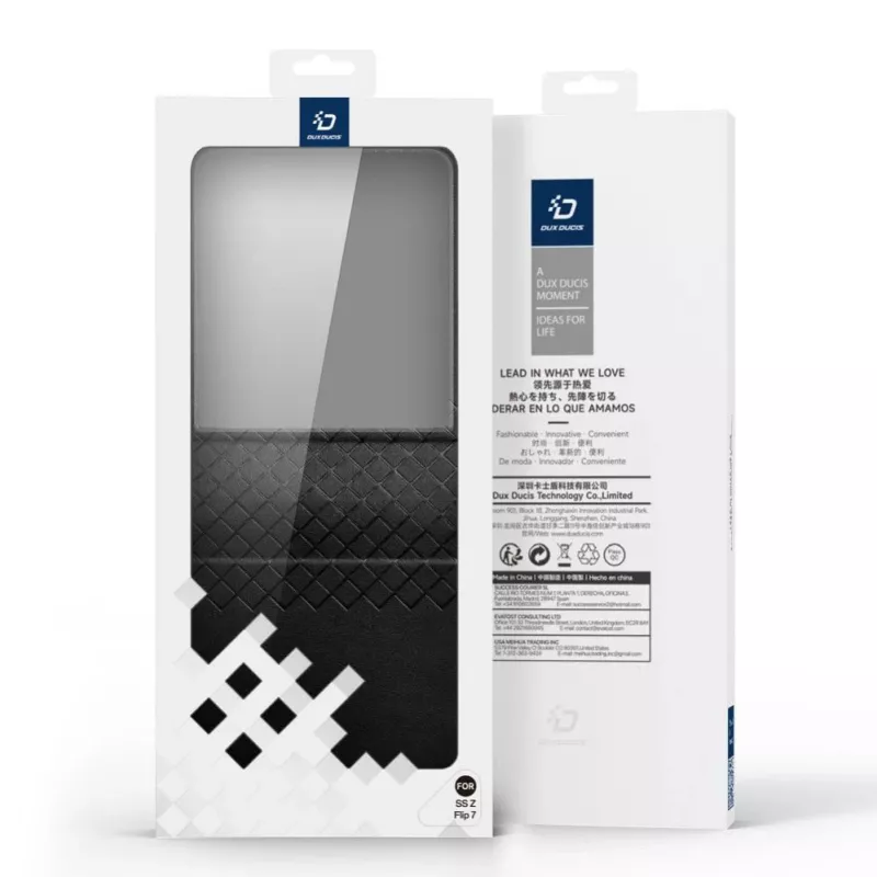 Funda DUX DUCIS Bril para Samsung Galaxy Z Flip7 5G - negro