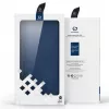 Funda cartera abatible Dux Ducis Bril Series para Samsung Galaxy Z Fold4, azul oscuro