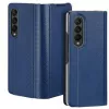Funda cartera abatible Dux Ducis Bril Series para Samsung Galaxy Z Fold4, azul oscuro