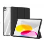 Dux Ducis Copa Case para iPad 10,9 pulgadas 2022 (10.ª gen.) Smart Cover Stand negro