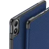 Dux Ducis Domo Series funda para tableta de piel sintética PU con soporte Tri-fold para Xiaomi Redmi Pad 2 Pro, azul