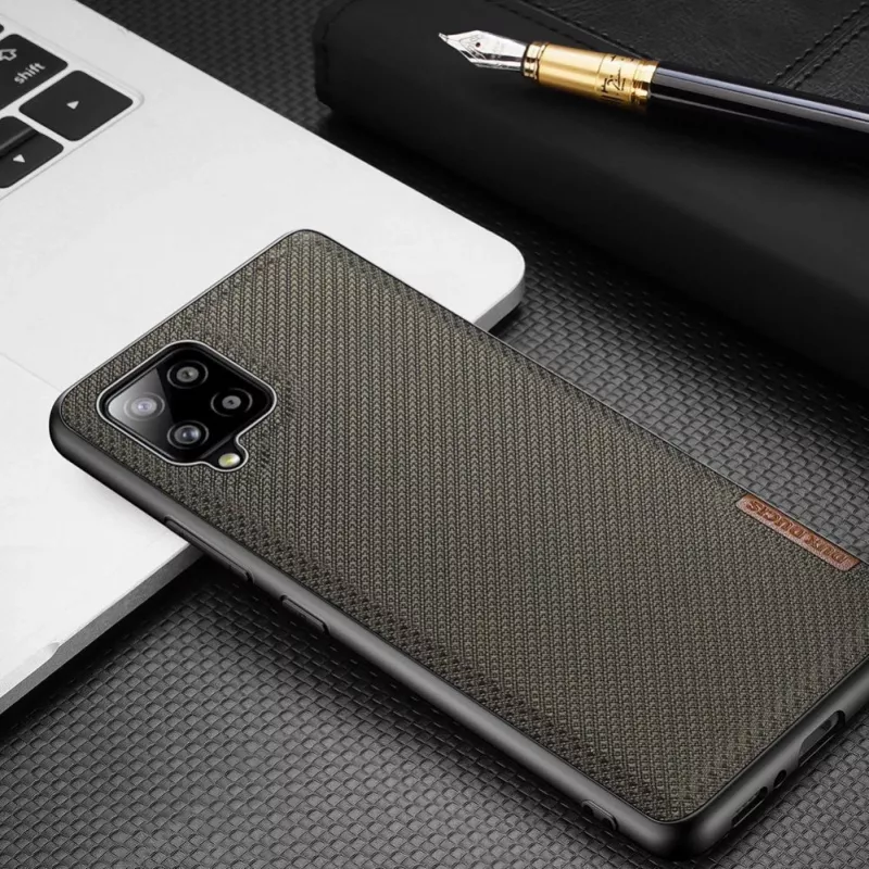 Dux Ducis Fino Samsung A42 5G Funda cartera tipo libro negra