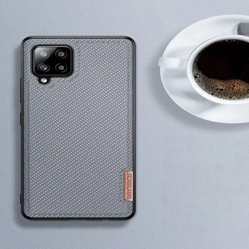 Dux Ducis Fino Samsung A42 5G Funda cartera tipo libro negra
