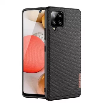 Dux Ducis Fino Samsung A42 5G Funda cartera tipo libro negra