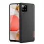 Dux Ducis Fino Samsung A42 5G Funda cartera tipo libro negra